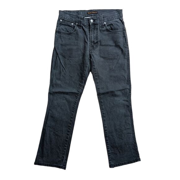 Nudie Jeans Co Men's Charcoal Grey Skinny Jeans Size 30x34 - Picture 1 of 10